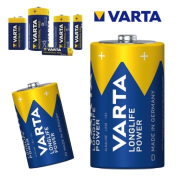 АККУМУЛЯТОРЫ LR20 VARTA INDUSTRIAL R20 D АККУМУЛЯТОР МОЩНЫЙ