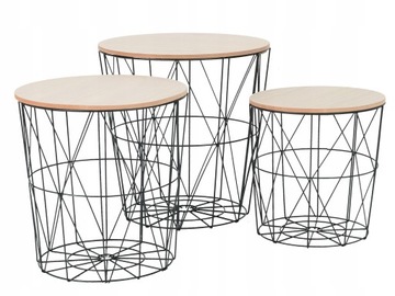 TWINS КРУГЛЫЙ МЕТАЛЛИЧЕСКИЙ САДОВЫЙ СТОЛИК ДЛЯ БАЛКОНА