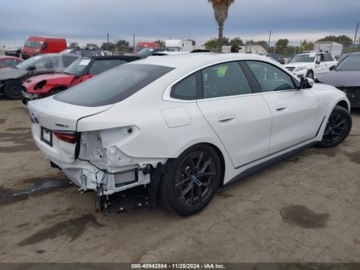 BMW 2024 BMW i4 2024r., edrive35, od ubezpieczalni Benzyna 281KM, zdjęcie 6