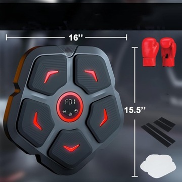 INTELIGENTNY BLUETOOTH MUZYCZNA MASZYNA BOKSERSKA 3 TRYBY UDERZANIA