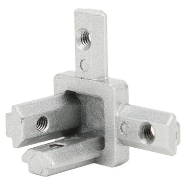 5шт 3-ходовой угловой соединитель 90 градусов T0 фитинги из цинкового сплава