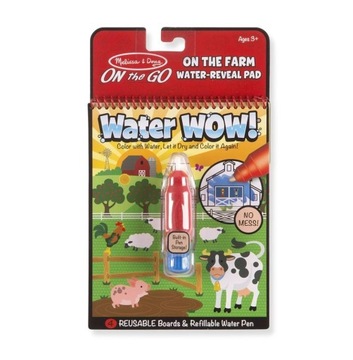 Melissa and Doug Malowanka Kolorowanka wodna WaterWow Farma