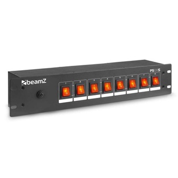 PANEL LISTWA STEROWNIK RACKOWY DJ 8 PRZEŁĄCZNIKÓW