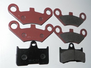 ТОРМОЗНЫЕ КОЛОДКИ CF MOTO 500 ПЕРЕДНИЕ ЗАДНИЕ ALLROAD x7