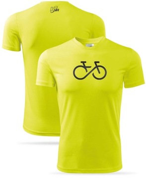 Термоактивная футболка HVR со светоотражающим принтом BIKE