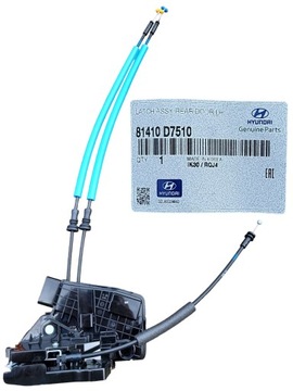 ORYGINALNY ZAMEK DRZWI TYŁ LEWY HYUNDAI TUCSON TL 2015-2020 81410D7510