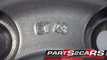 ОРИГИНАЛЬНЫЙ ДИСОК AUDI A6 C6 4F0601025S 8.5Jx17 ET43