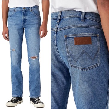 Wrangler LARSTON SLIM TropicThunder DZIURY W32 L32