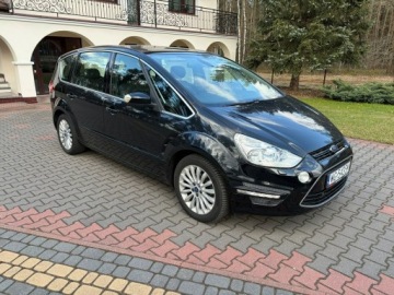 Ford S-Max I Van Facelifting 1.6 EcoBoost 160KM 2014 Ford S-Max 1.6 T 160 KM Titanium Alcantara Xenony