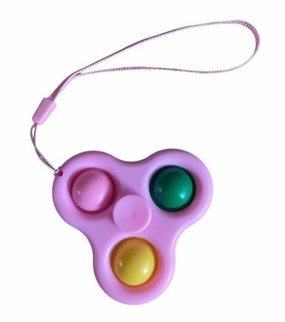 POP-IT FIDGET TOY-S PUSH BUBBLE SPINNER SIMPLE