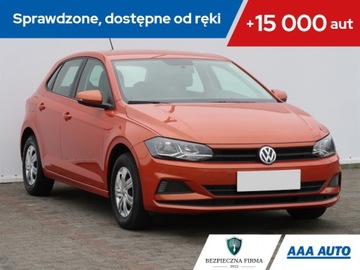 Volkswagen Polo VI Hatchback 5d 1.0 TSI 95KM 2018 VW Polo 1.0 TSI, Salon Polska, Serwis ASO, Klima