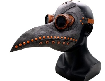 МАСКА С КЛЮВОМ РЕКВИЗИТ КОСТЮМА ДОКТОРА ЧУМНОГО ДОКТОРА