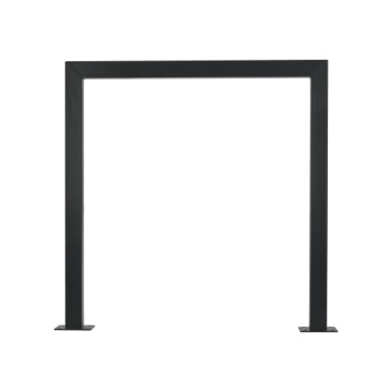 Moderní antracitový stojan na kolo pro městské kolo modern loft U 78 cm