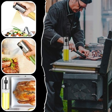 РАСПЫЛИТЕЛЬ ДЛЯ МАСЛА, МАСЛА, УКСУСА, ТОНКИЙ РАСПЫЛИТЕЛЬ, РАСПЫЛИТЕЛЬ-ДОЗАТОР, 100мл