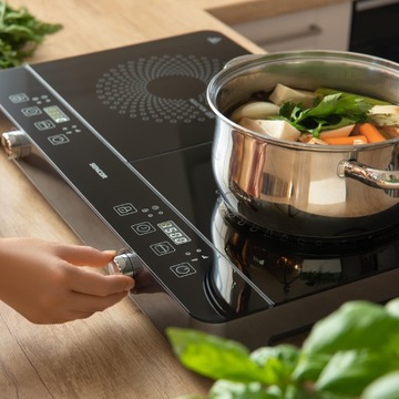 Индукционная плита Sencor SCP 4201GY 3500W варочная панель