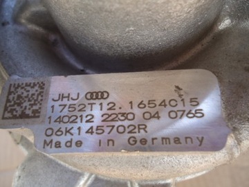 AUDI GOLF VII SHARAN SEAT 2,0TFSI TURBO