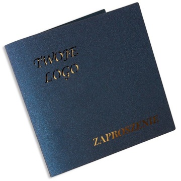 Zaproszenia zaproszenie firmowe na jubileusz imprezę firmową ZŁOTY podkład!