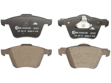 KLOCKI HAM.CERAMIC PRZOD VOLVO V70 07- 13.0470-724