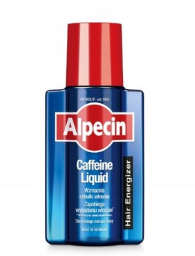 ALPECIN CAFFEINE LIQUID TONIK PŁYN KOFEINOWY ENERGIZER 200ML WYPADANIE