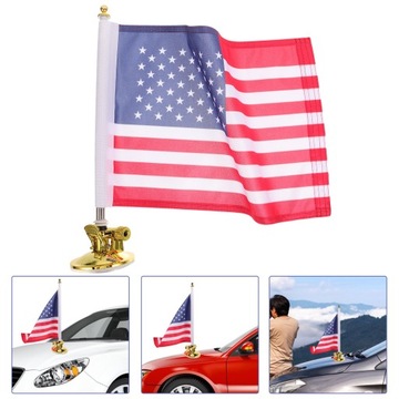 ДЕРЖАТЕЛЬ АВТОМОБИЛЬНОГО ФЛАГА С ПРИСОСКОЙ