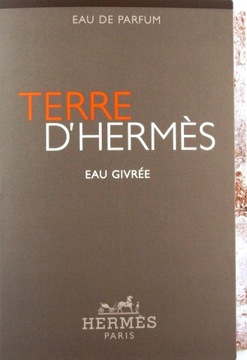 Hermes Terre d'Hermes Eau Givree 2 ml edp próbka