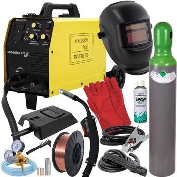 SPAWARKA MIGOMAT MAGNUM 170 W MIG MAG MMA zestaw