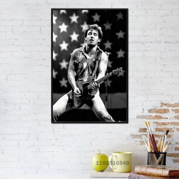 Plakat na płótnie Bruce Springsteen i E malarstwo