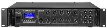 Wzmacniacz sześciostrefowy HQM Bluetooth 120W USB,SD,FM, MiC 110V strefy
