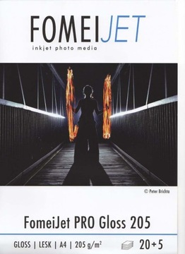 Papier FOMEI PRO GLOSS A4/20+5 205g