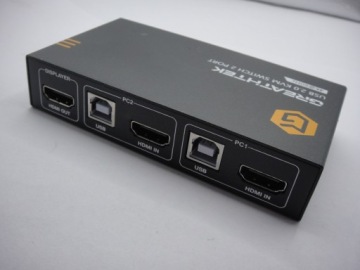 GREATHTEK HDMI USB 2 порта 4K 2 ПК KVM переключатель