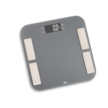 Waga łazienkowa z analizą masy ciała, do 180 kg, 3