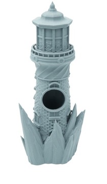 Фонарь - крошечная башня для игры в кости. Маяк Конец Судьбы. Маленькие башни. Башня для игры в кости.