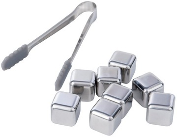 ТЕРМОСТАЛЬНЫЕ КУБКИ ДЛЯ НАПИТКОВ 8 шт + ЩИПЦЫ KLAUSBERG KB-7651.