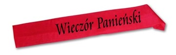 Szarfa Satynowa Ozdobna Wieczór Panieński MIX