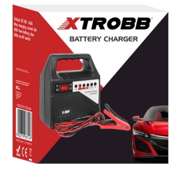 ВЫПРЯМИТЕЛЬ 6А 12В для зарядки аккумулятора Трансформаторное ЗАРЯДНОЕ УСТРОЙСТВО.