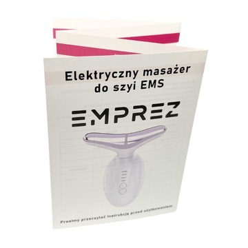Эмпрес | Массажер для лица и шеи | EMS светодиодный лифтинг | Польский бренд | Терапия