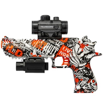 АВТОМАТИЧЕСКИЙ ПИСТОЛЕТ DEAGLE ДЛЯ ГЕЛЕВЫХ ШАРИКОВ CSGO