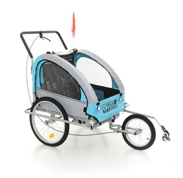 Детский велоприцеп All4Baby BT02 2 ЦВЕТА, ПОДВЕСНОЙ