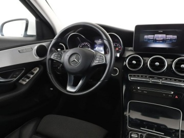 Mercedes Klasa C W205 Kombi 180 156KM 2017 Mercedes C 180 automat full LED navi klima auto, zdjęcie 15