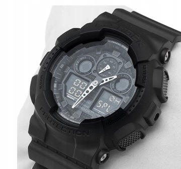 ZEGAREK MĘSKI CASIO G-SHOCK GA-100-1A1ER (zd135a)