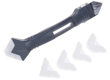 СКРЕБОК-ШПАТЕЛЬ ДЛЯ СИЛИКОНОВЫХ СОЕДИНЕНИЙ СТАЛЬНЫЕ СОЕДИНИТЕЛЬНЫЕ ГРУППЫ