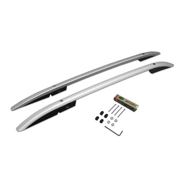 RELINGI DACHOWE DO VOLKSWAGEN AMAROK +2010 SREBRNE