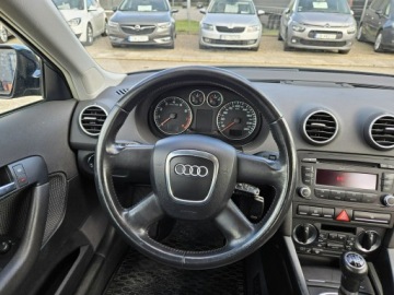 Audi A3 8P Hatchback 3d 1.6 102KM 2007 Audi A3 1,6 MPI Benzyna 102KM, zdjęcie 9