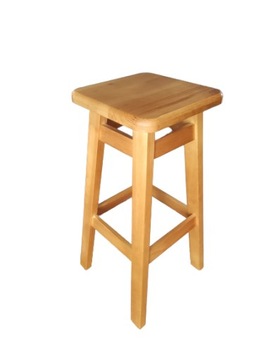 SOLIDNY TABORET drewniany HOKER sosnowy 70 STOŁEK