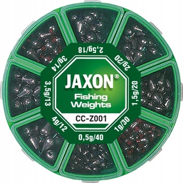 Jaxon ciężarki łezki zestaw nr 1 CC-Z001