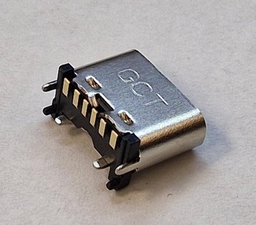 Gniazdo Złącze Pionowe USB-C USB C USB007