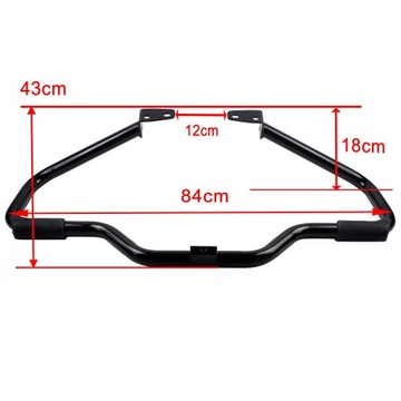 Harley Davidson DYNA 06-17 Street Bob Fat Защитные дуги