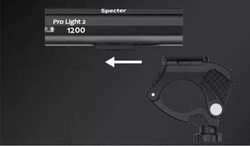 Велосипедный фонарь Spectre ProLight2 1200лм 3 светодиода USB