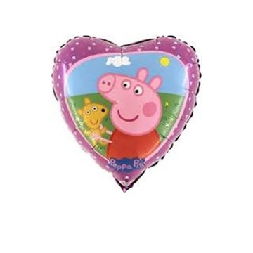 Balon foliowy Świnka Peppa 18