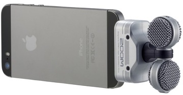 СТЕРЕО КОНДЕНСАТОРНЫЙ МИКРОФОН ZOOM iQ7 ДЛЯ iPhone iPad ДЛЯ LIGHTNING